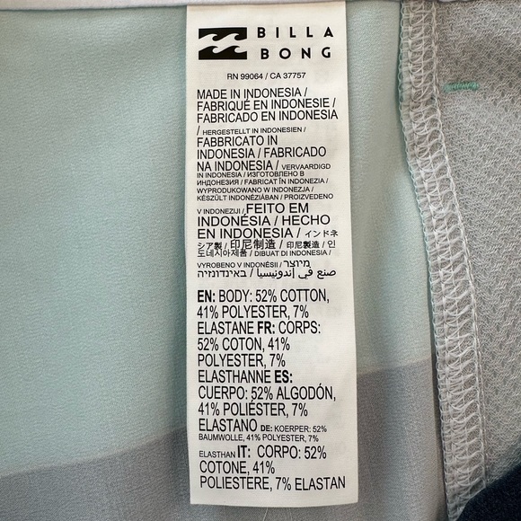 Billabong Spinner Lo Tide 18" Boardshorts NWT Men’s Size 32 - Picture 12 of 14